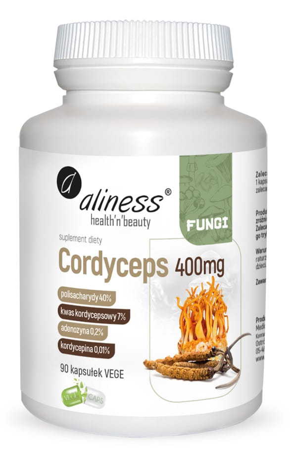 Suplement diety Cordyceps (Maczuźnik chiński), Aliness