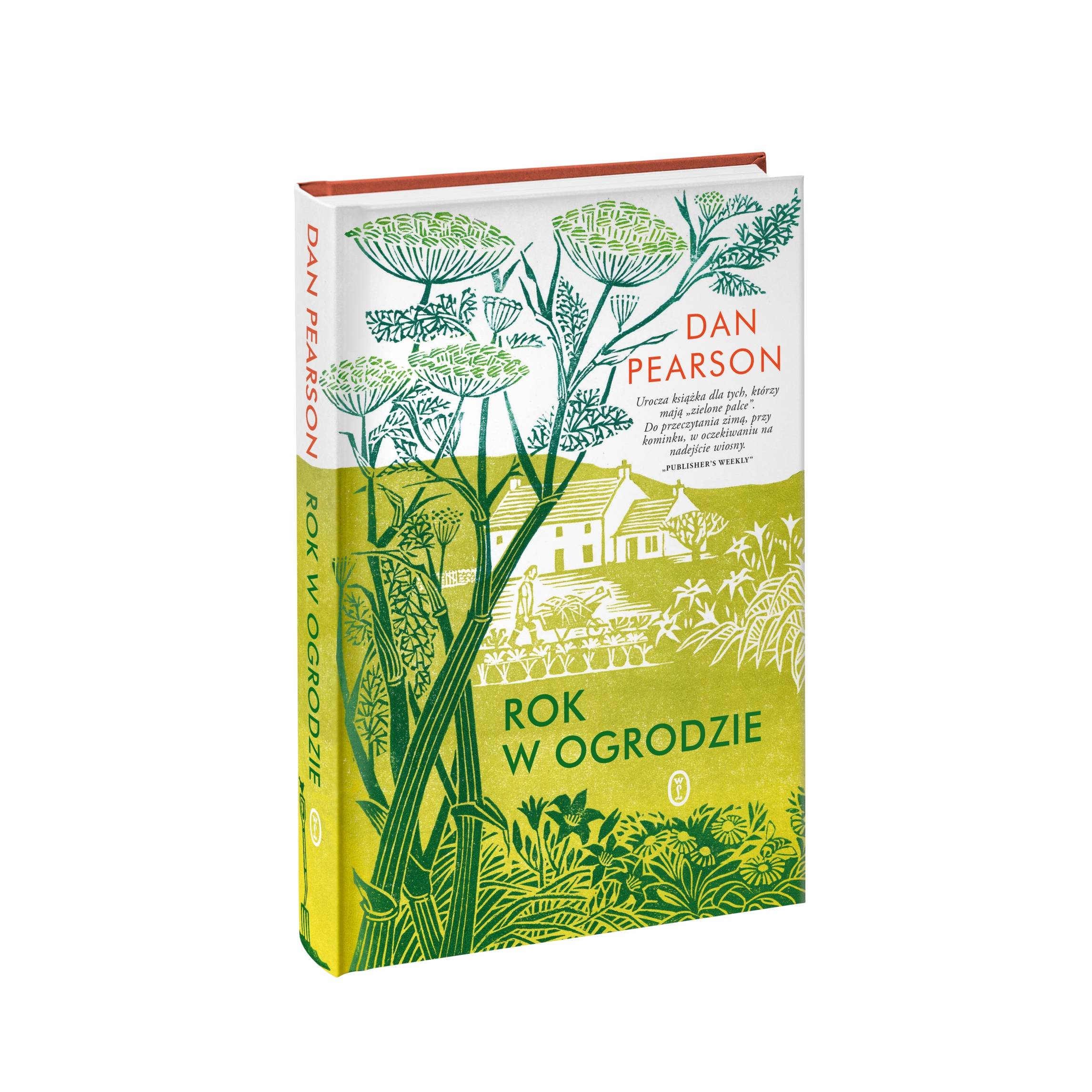 "Rok w ogrodzie" Dan Pearson. Okładka książki.