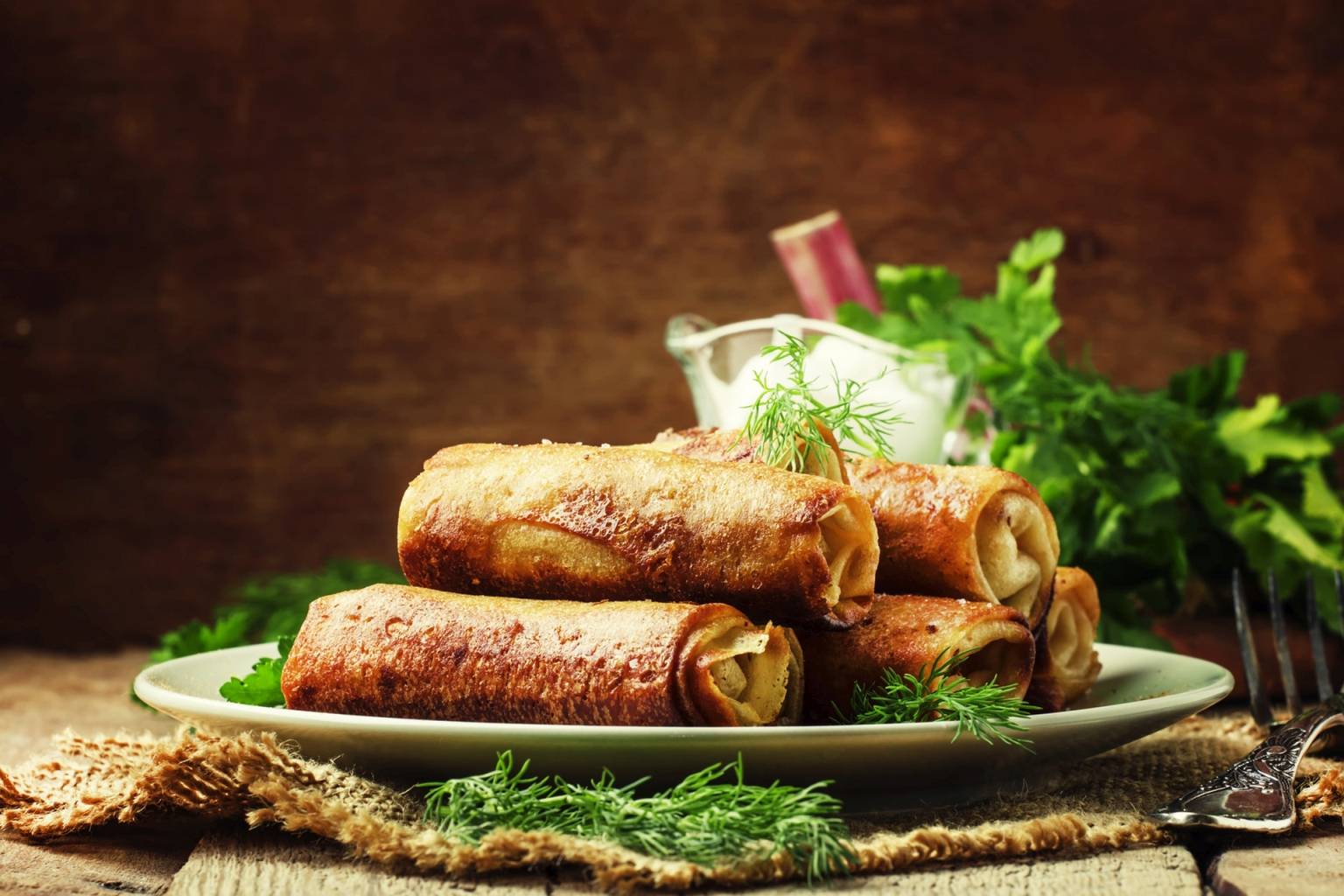Naleśniki gryczane - jadłospis diety bez glutenu dla osób z celiakią.