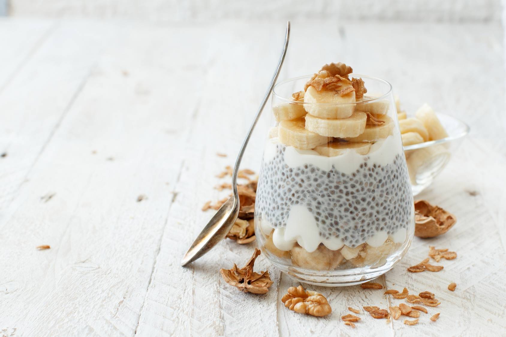 Nasiona chia w deserze.
