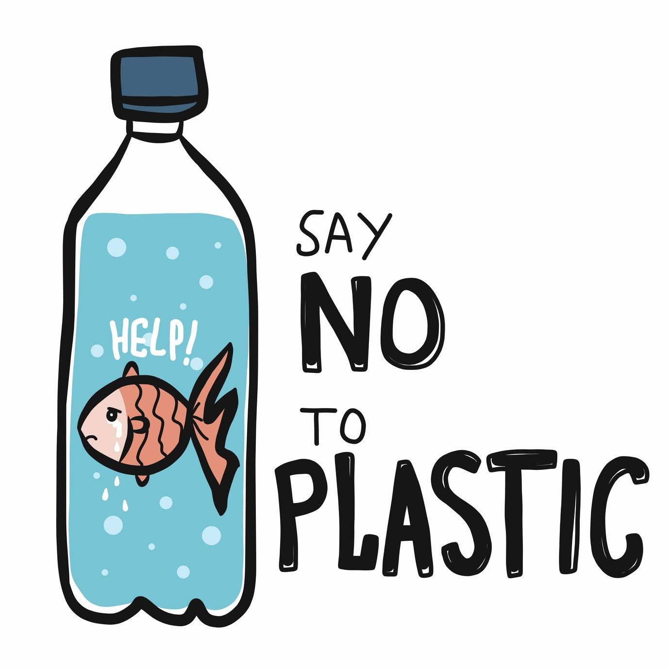 Czym zastąpić plastik? Powiedz nie plastikowi - grafika.