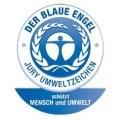 Znak Błękitny Anioł (Der Blaue Engel) - najstarszy symbol ekologiczny świadczący o bezpieczeństwie produktu.